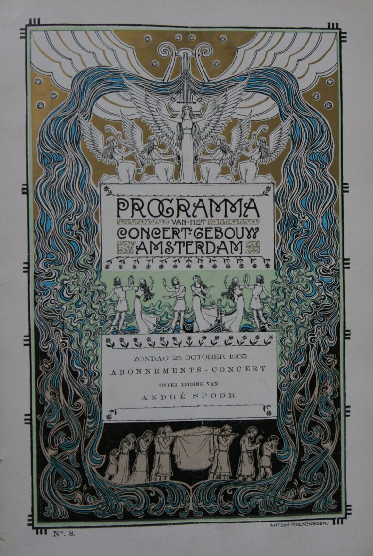 Programmaboekje 1903.