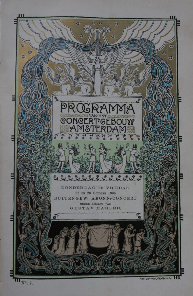 Programmaboekje 22 en 23 oktober 1903.