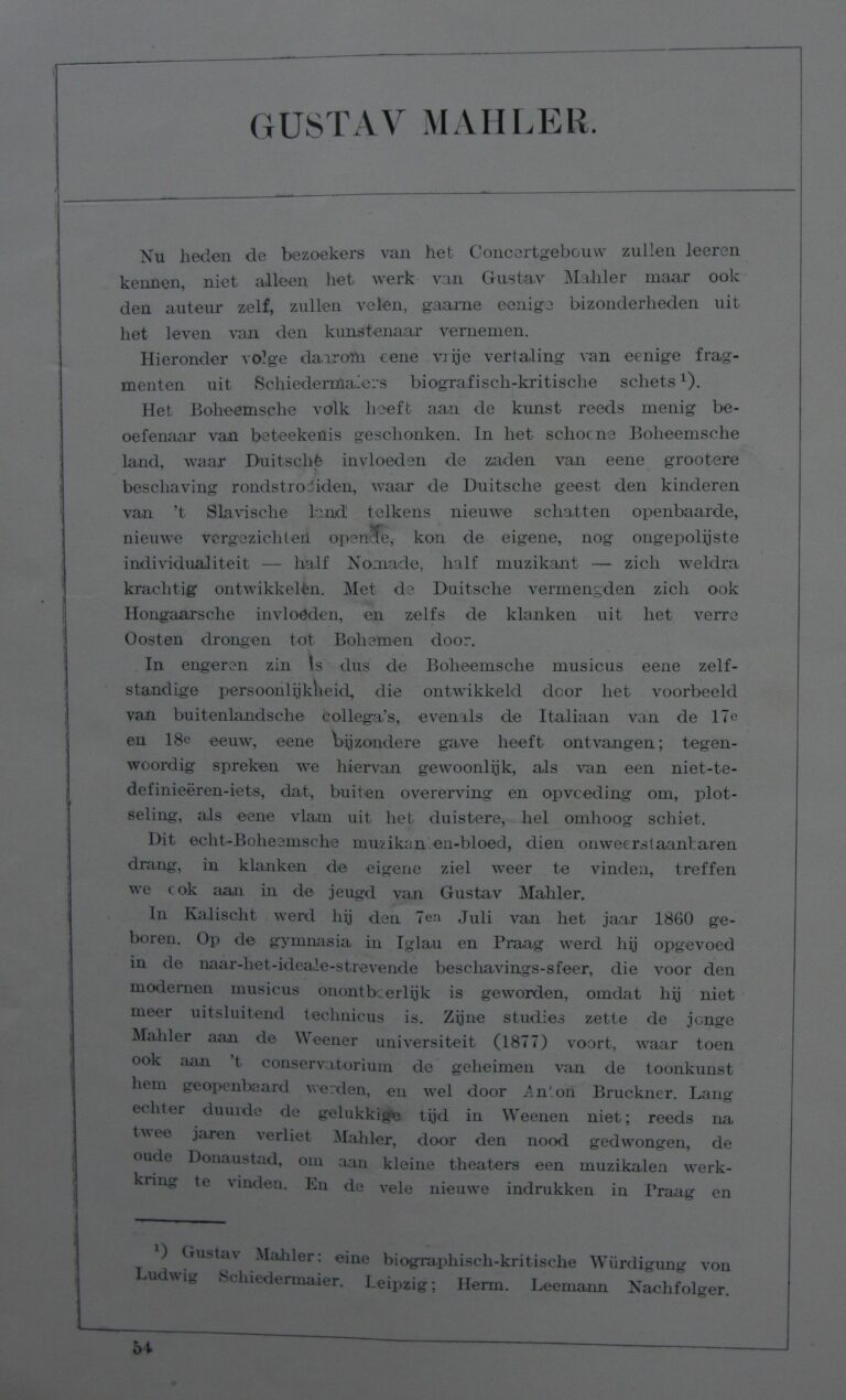 Programmaboekje 1903.