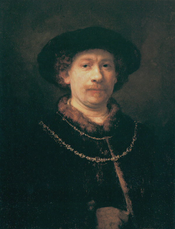 Rembrandt van Rijn, zelfportret 1642.