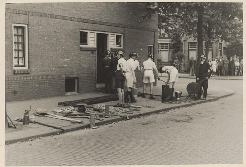 1941 Brand in Boerhaavestraat 73.