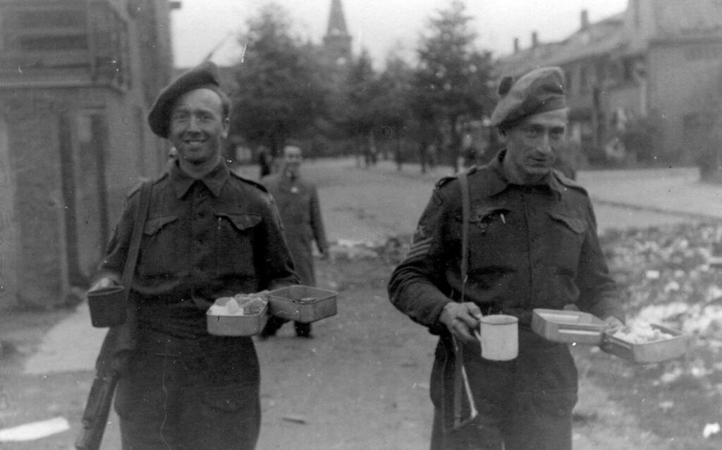 1944 Schotse bevrijders op de Nieuwe Bosscheweg.