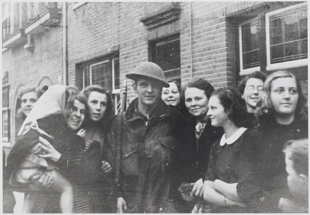 1944 St. Josephstraat Schotse militair.