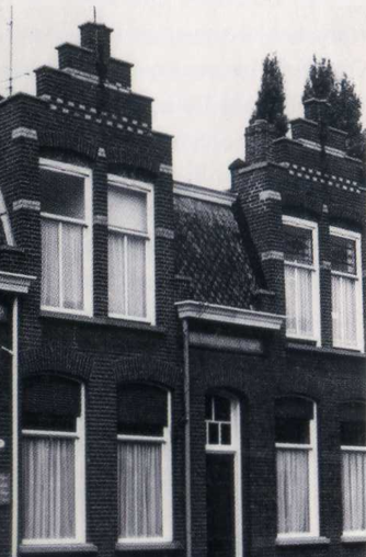 Woningen op hoek Boerhaavestraat en St. Josephstraat (gesloopt)