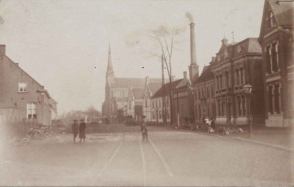1885 Trambaan Veldhoven Goirkestraat.