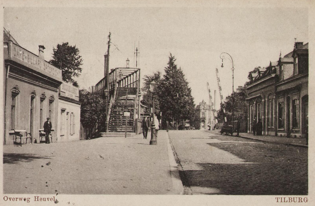 1912 Voetgangersbrug Heuvel - Koestraat.