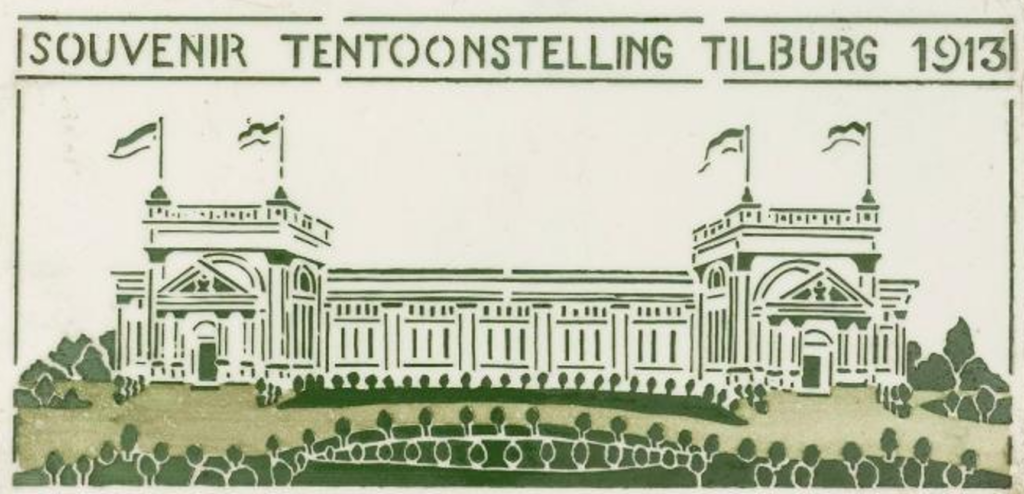 1913 Souvenir Tentoonstelling Tilburg.