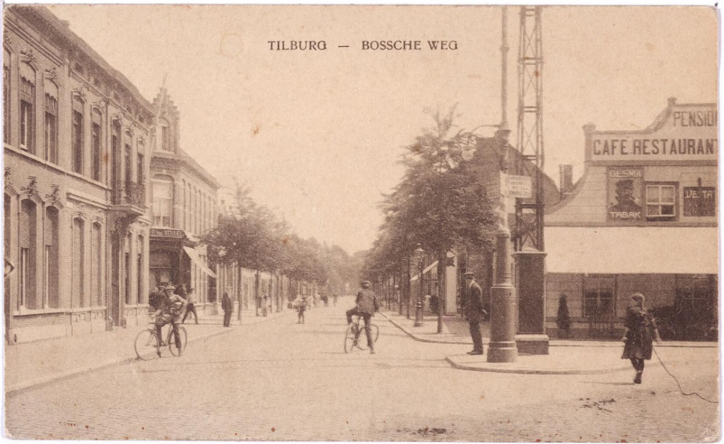 1915 Belle Vue (Oude) Bosscheweg. (Tivoli straat).