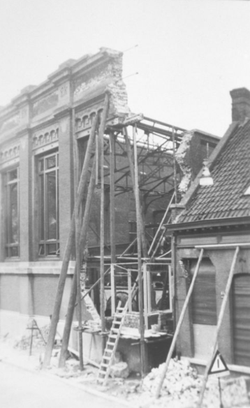 1940 BeKa St. Josephstraat bombardement Ketelhuis.