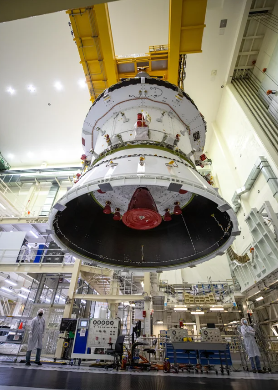 5. Orion with Spacecraft Adapter (SA)