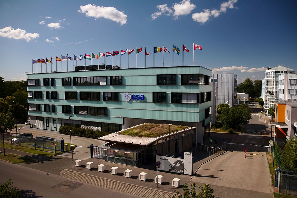 ESA ESOC European Space Operations Centre in Darmstadt, Germany