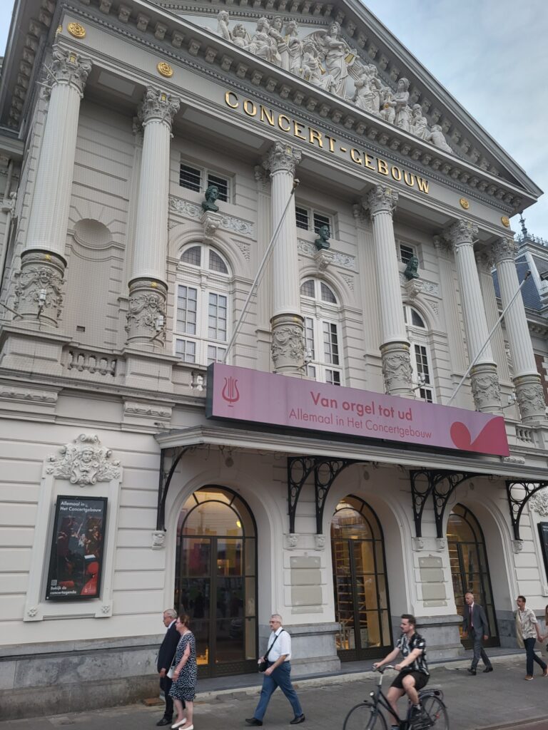 Original main entrance Concertgebouw reopened