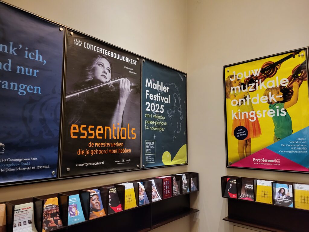 Mahler Festival Amsterdam 2025 poster