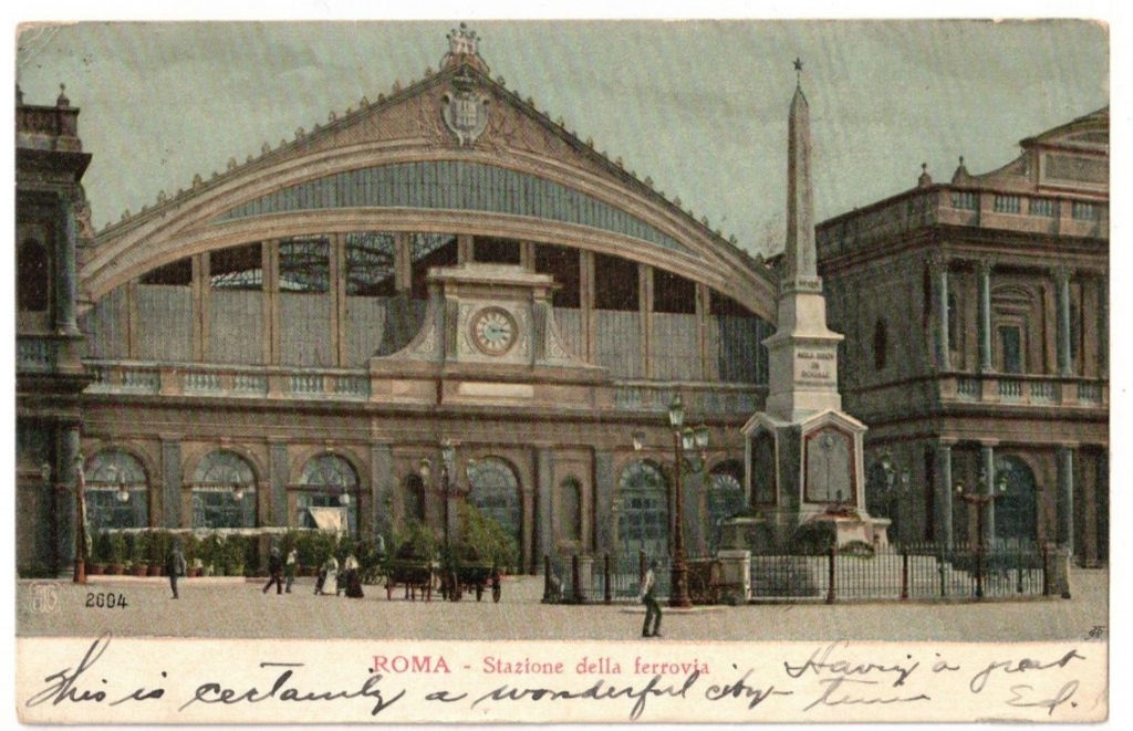 Station Rome 1907