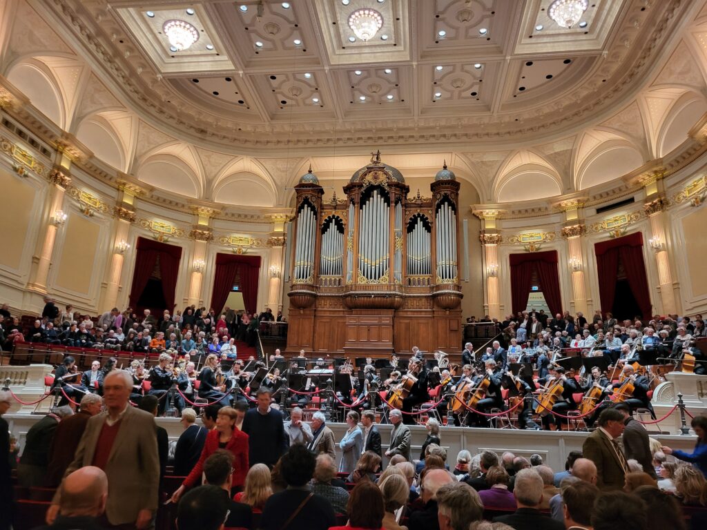 Bruckner 9 before the start