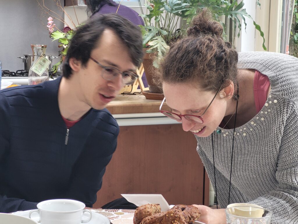 Wouter en Carry bestuderen de echo's nog een keer (15-03-2025)
