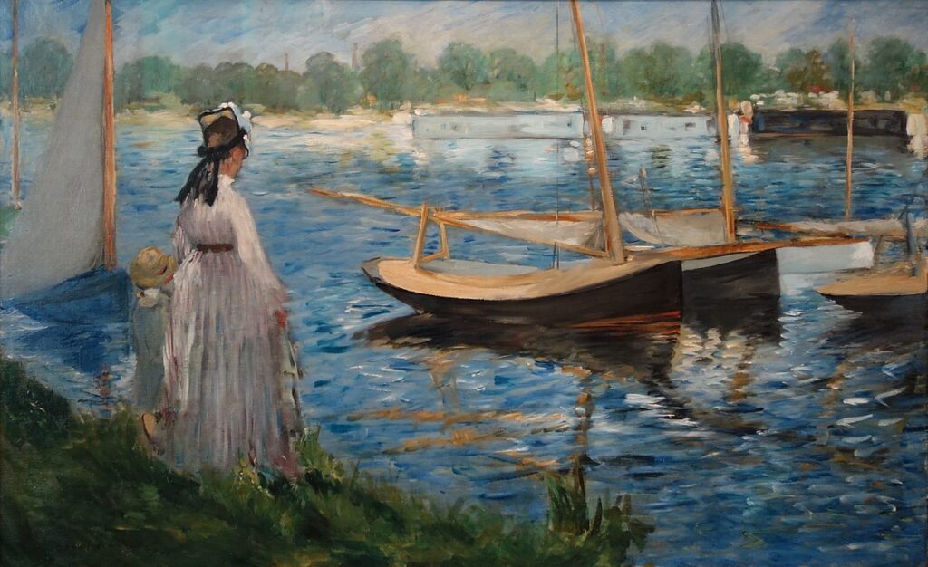 La Seine a Argenteuil (1864).