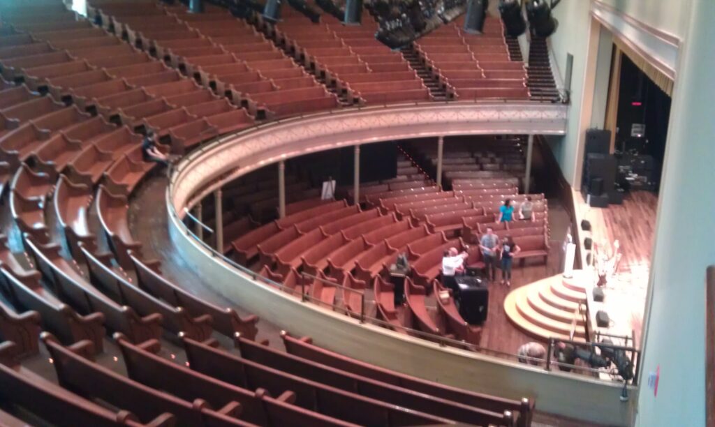 Ryman Auditorium.