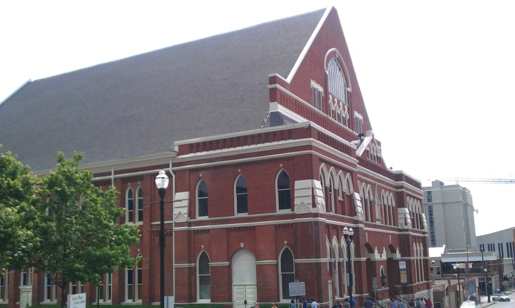 Ryman Auditorium.